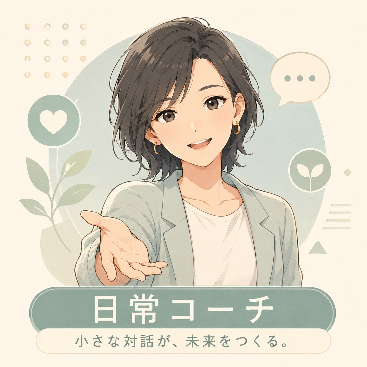 日常コーチのキャラクター